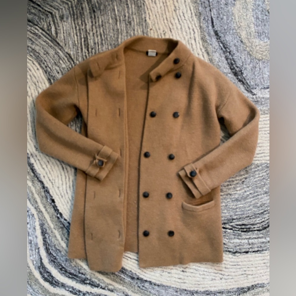 J CREW Pea Coat Sweater - Picture 5 of 6